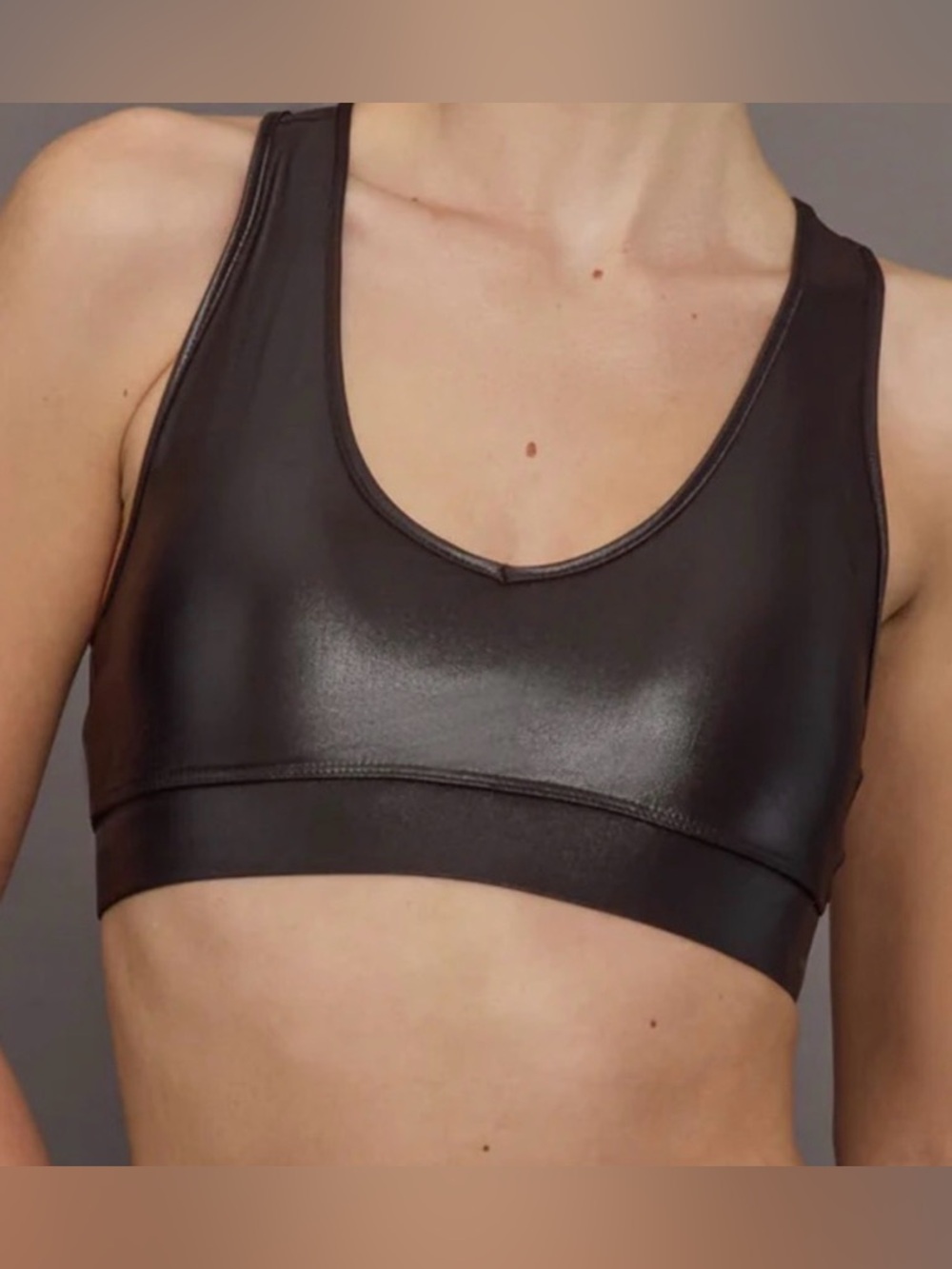 Carbon38 Action 2.0 Sports Bra Cloud Compression Size Small BLACK